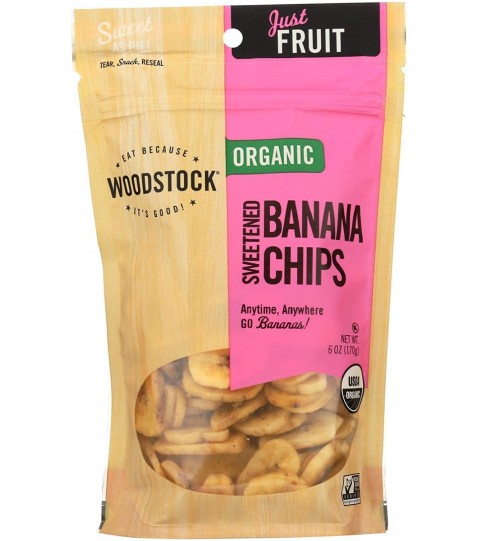 Woodstock Banana Chips (8x6 Oz) Woodstock Banana Chips (8x6 Oz)