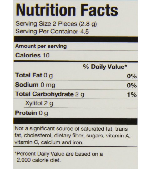 Pur Gum Pur Gum Peppermint 9 Pc (12X12.6 Gram) Pur Gum Pur Gum Peppermint 9 Pc (12X12.6 Gram)