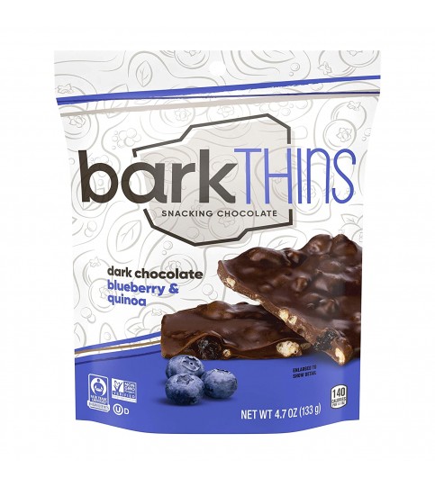 Bark Thins Dark Chocolate, Blueberry Quinoa (12x4.7 OZ)