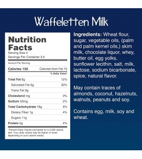 Bahlsen Milk Chocolate Wafer Rolls (12x3.5Oz)