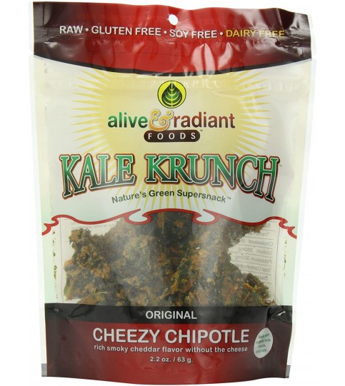 Alive & Radiant Foods Kale Krunch Cheezy (12x2.2OZ )