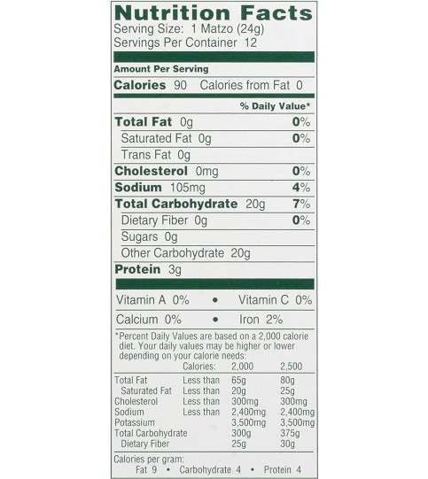 Manischewitz Matzo, Thin Salted (12x10 OZ) Manischewitz Matzo, Thin Salted (12x10 OZ)