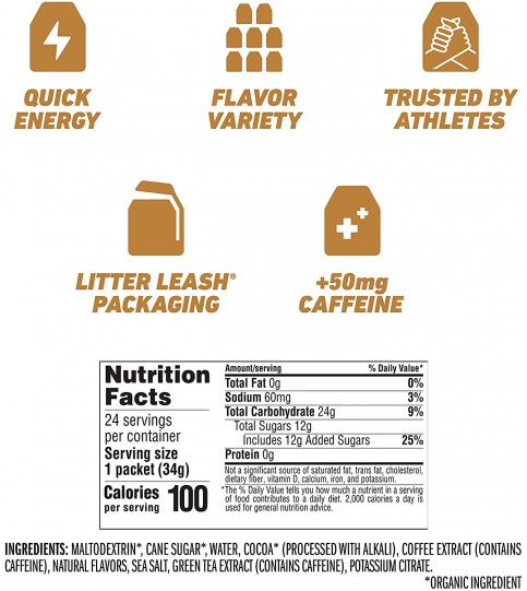 Clif Bar Mocha Clif Bar Shot (24x1.2 Oz) Clif Bar Mocha Clif Bar Shot (24x1.2 Oz)