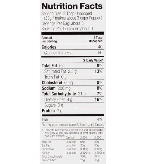 Black Jewell Premium Microwave Kettle Popcorn (6x3 PACK) Black Jewell Premium Microwave Kettle Popcorn (6x3 PACK)