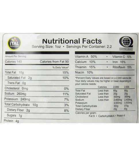 Alive & Radiant Foods Kale Krunch Ranch (12x2.2OZ ) Alive & Radiant Foods Kale Krunch Ranch (12x2.2OZ )