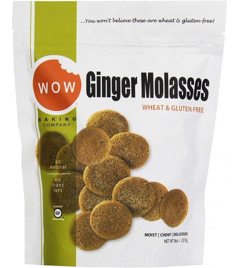 Wow Baking Ginger Molasses Cookie (12x8 Oz) Wow Baking Ginger Molasses Cookie (12x8 Oz)