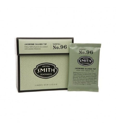 Smith Teamaker Green Tea Jasmine Slvr Tp (6 x15 Bags)