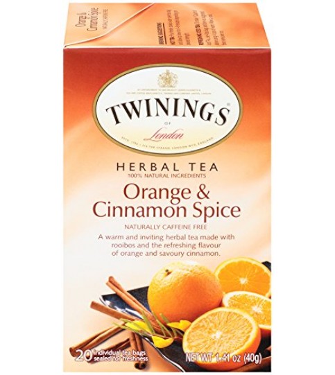Twinings Orange & Cinnamon Spice Tea (6x20 Bag) Twinings Orange & Cinnamon Spice Tea (6x20 Bag)