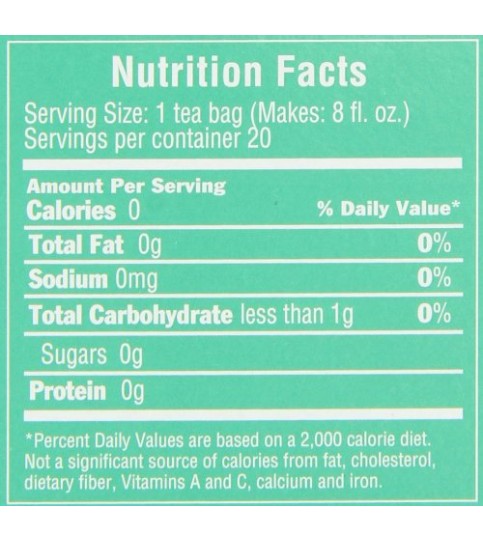 Triple Leaf Tea Jasmine Green Tea (6x20 Bag) Triple Leaf Tea Jasmine Green Tea (6x20 Bag)