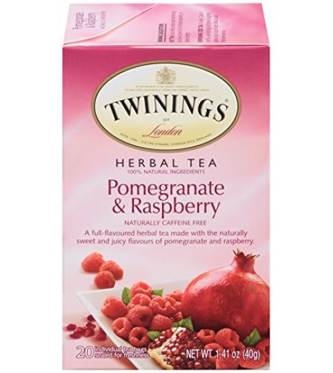 Twinings Herbal Pomegranate Raspberry Tea (6x20 Bag) Twinings Herbal Pomegranate Raspberry Tea (6x20 Bag)