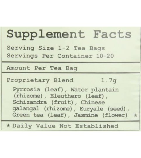 Health King Kidney Fortifier Herb Tea (1x20 Tea Bags) Health King Kidney Fortifier Herb Tea (1x20 Tea Bags)