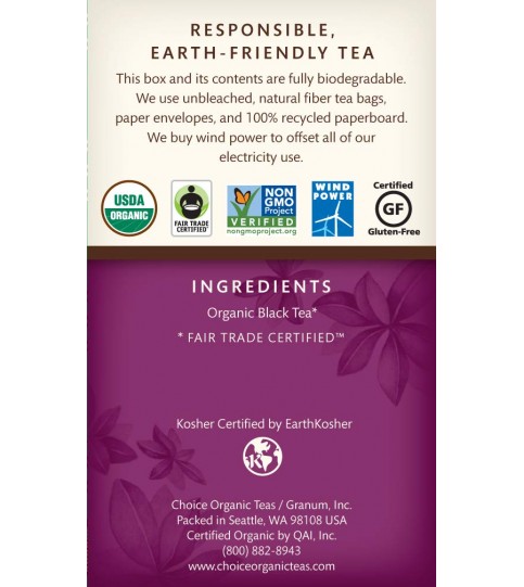 Choice Organic Teas English Breakfast (6x16 Bag) Choice Organic Teas English Breakfast (6x16 Bag)
