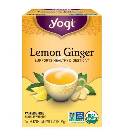 Yogi Lemon Ginger Tea (1x16 Bag) Yogi Lemon Ginger Tea (1x16 Bag)