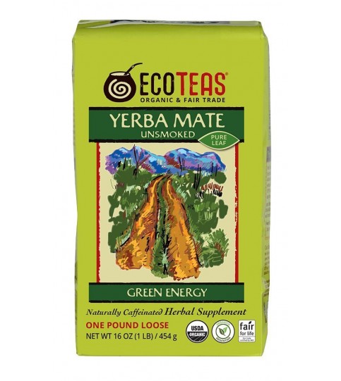 ECOTEAS Yerba Mate Pure Leaf Loose Tea (6x1LB) ECOTEAS Yerba Mate Pure Leaf Loose Tea (6x1LB)