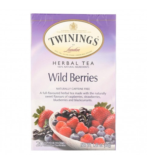 Twinings Herbal Wild Berries Tea (6x20 Bag) Twinings Herbal Wild Berries Tea (6x20 Bag)