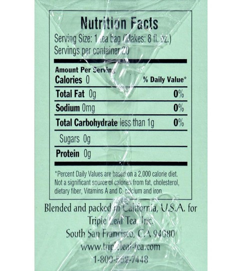 Triple Leaf Tea White Tea (6x20 Bag) Triple Leaf Tea White Tea (6x20 Bag)