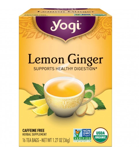Yogi Lemon Ginger Tea (6x16 Bag) Yogi Lemon Ginger Tea (6x16 Bag)