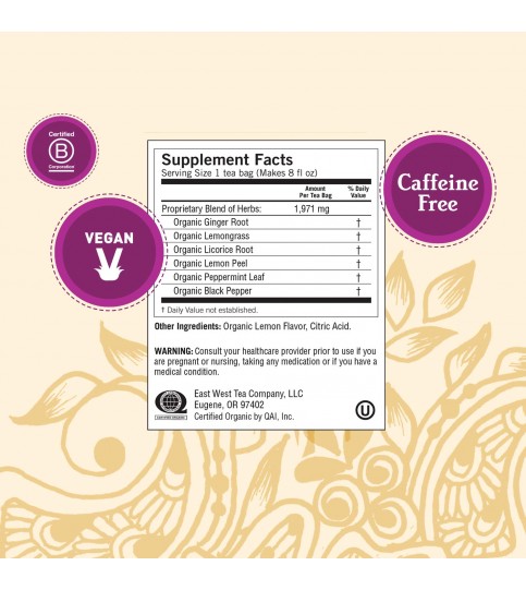 Yogi Lemon Ginger Tea (6x16 Bag) Yogi Lemon Ginger Tea (6x16 Bag)