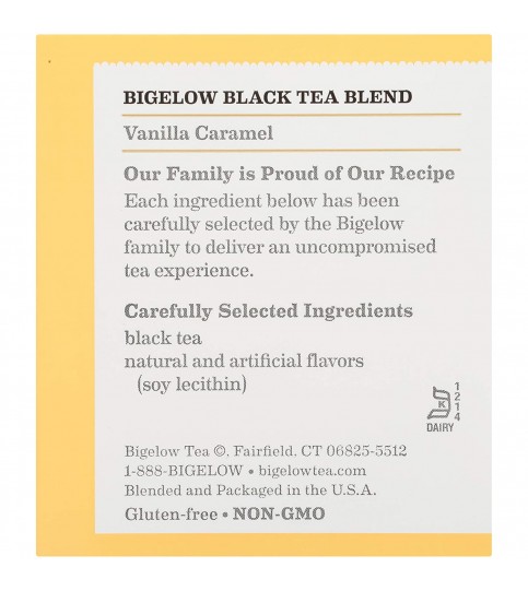 Bigelow Vanilla Caramel Tea (6x20 Bag ) Bigelow Vanilla Caramel Tea (6x20 Bag )