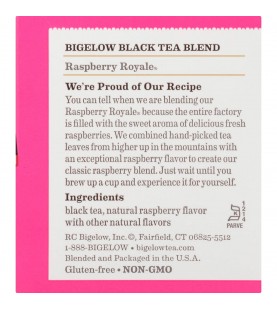 Bigelow Raspberry Royale Tea (6x20 Bag )