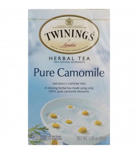 Twinings Pure Camomile Tea (6x20 Bag) Twinings Pure Camomile Tea (6x20 Bag)