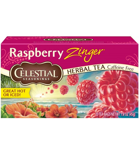 Celestial Seasonings Raspberry Zinger Herb Tea (1x20 Bag) Celestial Seasonings Raspberry Zinger Herb Tea (1x20 Bag)