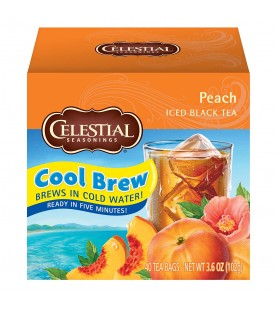 Celestial Seasonings Peach Cool Brew Ice T (6x40BAG )