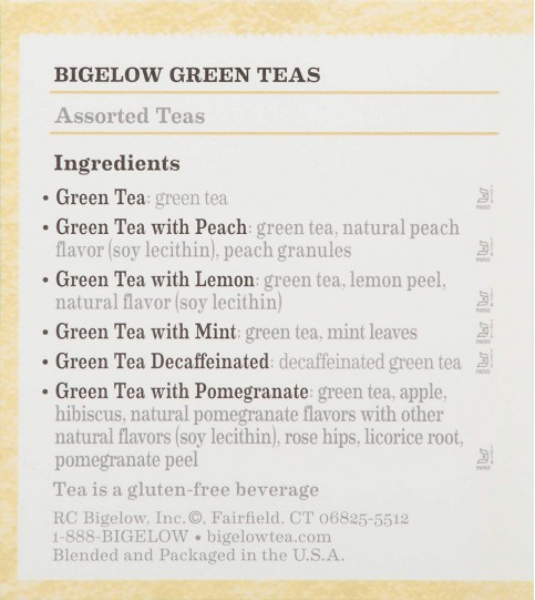 Bigelow Green Tea Assorted (6x16 EA) Bigelow Green Tea Assorted (6x16 EA)