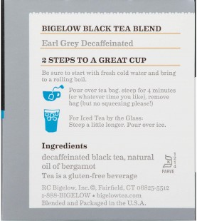 Bigelow Decaffeinated Earl Grey Tea (6x20 Bag )