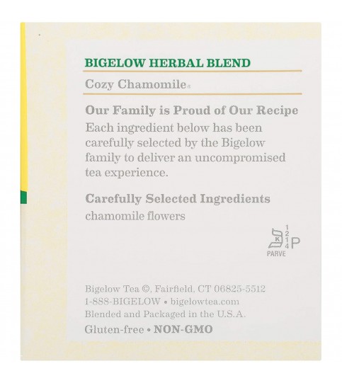 Bigelow Cozy Chamomile Herb Tea (6x20 Bag)