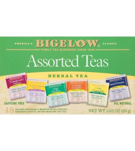 Bigelow 6 Assorted Herbal Teas (6x18 Bag )