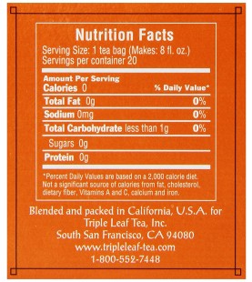 Triple Leaf Tea Ginger Tea (6x20 Bag)