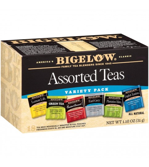 Bigelow 6 Assorted Teas (6x18 Bag )