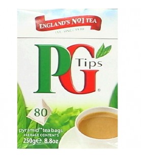 Pg Tips Pyrmd Black Tea 80 (12x80BAG )