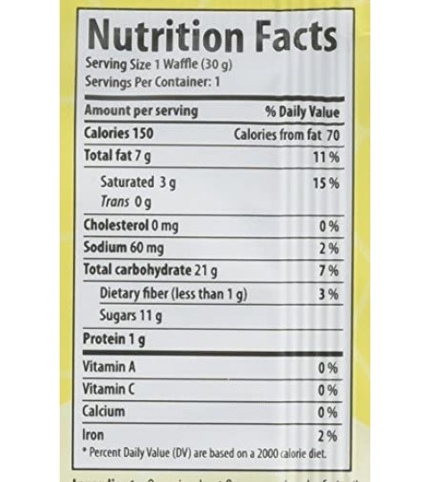 Honey Stinger Food Lemon Waffle (16x1 OZ) Honey Stinger Food Lemon Waffle (16x1 OZ)