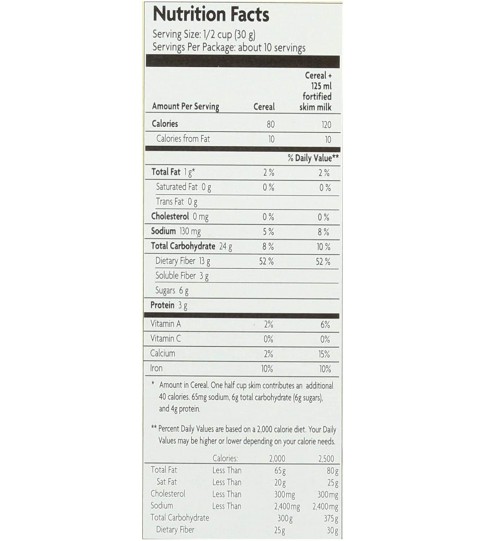 Nature's Path Smartbran Cereal (12x10.6 Oz) Nature's Path Smartbran Cereal (12x10.6 Oz)