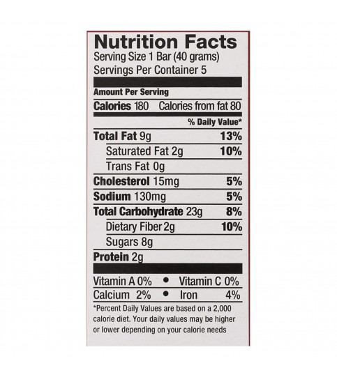 Pamela's Oat Chocolate Chip Coconut Bars (6x5 CT) Pamela's Oat Chocolate Chip Coconut Bars (6x5 CT)