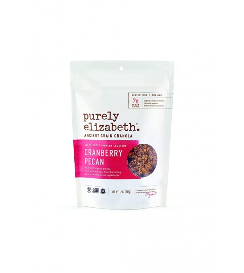 Purely Elizabeth Cranberry Pecan Ancient Grain Granola Cereal (6x12.5 Oz) Purely Elizabeth Cranberry Pecan Ancient Grain Granola Cereal (6x12.5 Oz)