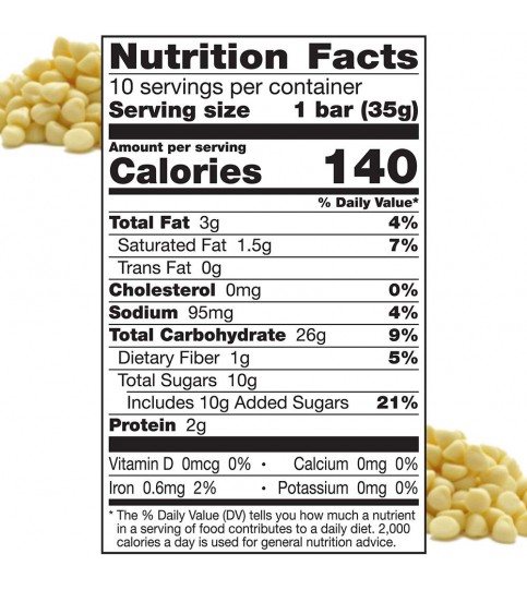 Cascadian Farms Vanilla Chip Granola Bar (12x7.4 Oz) Cascadian Farms Vanilla Chip Granola Bar (12x7.4 Oz)