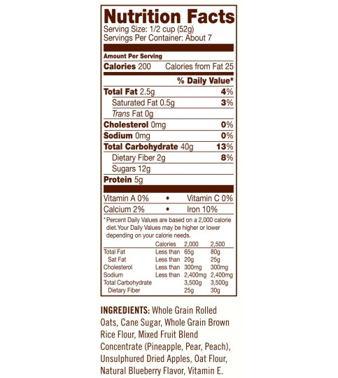 Bob's Red Mill Apple BlueBerry Granola Nf (4x12OZ )