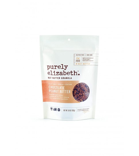 Purely Elizabeth Probiotic Gluten-Free Granola, Chocolate Sea Salt (6X8 OZ) Purely Elizabeth Probiotic Gluten-Free Granola, Chocolate Sea Salt (6X8 OZ)