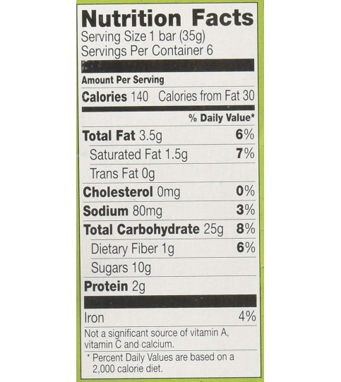 Cascadian Farms Chocolate Chip Granola Bar (12x7.4 Oz) Cascadian Farms Chocolate Chip Granola Bar (12x7.4 Oz)