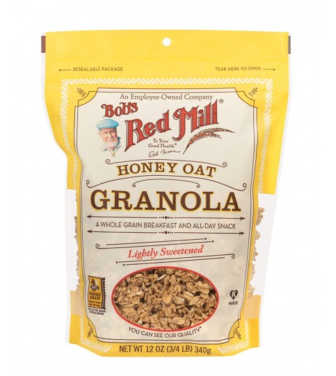 Bob's Red Mill Honey Oat (4x12 Oz)