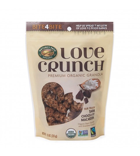 Nature's Path Love Crunch Dark Chocolate Macaroon (6x11.5 OZ) Nature's Path Love Crunch Dark Chocolate Macaroon (6x11.5 OZ)