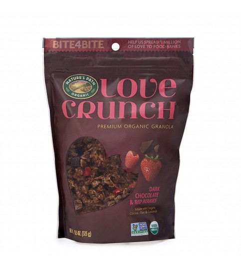 Nature's Path Love Crunch Dark Chocolate and Red Berries (6x11.5 Oz) Nature's Path Love Crunch Dark Chocolate and Red Berries (6x11.5 Oz)