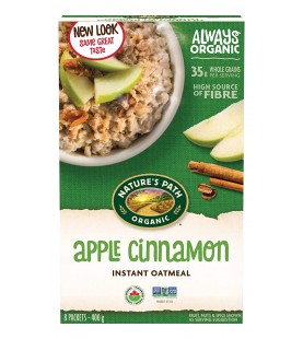 Nature's Path Apple Cinnamon Oatmeal Pouch (6x8x1.75Oz)