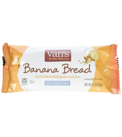 Van's Snack Bars Banana Bread (6x5 PACK) Van's Snack Bars Banana Bread (6x5 PACK)