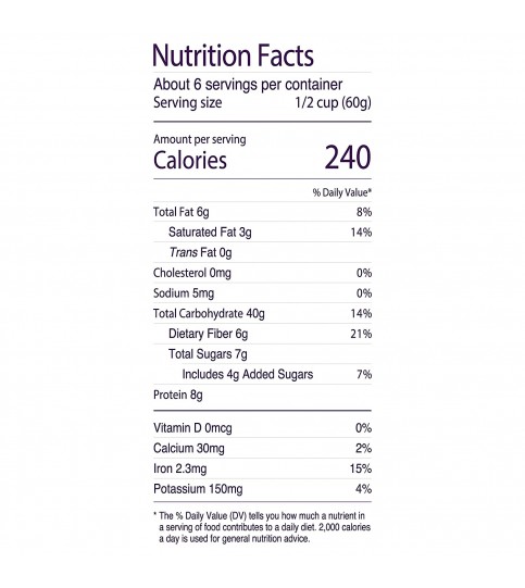 Seven Sundays Muesli - Blueberry Chia Buckwheat (6X12 OZ) Seven Sundays Muesli - Blueberry Chia Buckwheat (6X12 OZ)