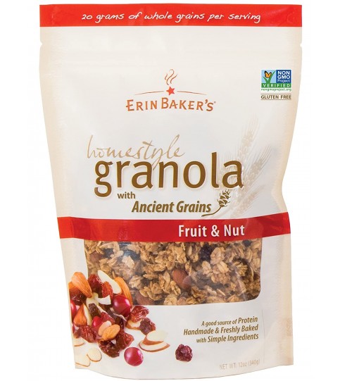 Erin Baker's Fruit & Nut Granola (6x12Oz) Erin Baker's Fruit & Nut Granola (6x12Oz)