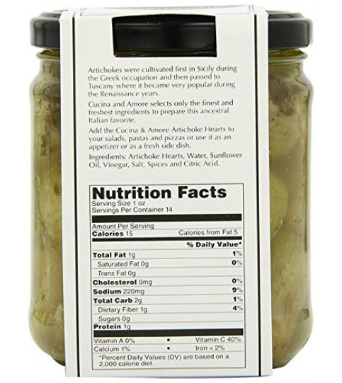 Cucina & Amore Artick Whole Marinated (6x14.5OZ ) Cucina & Amore Artick Whole Marinated (6x14.5OZ )